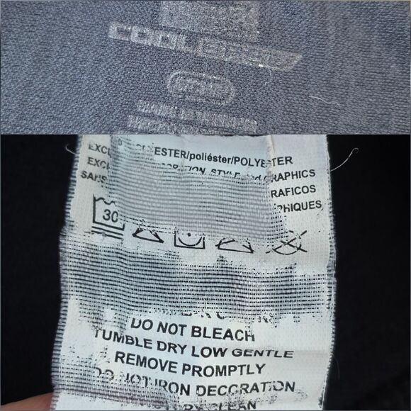 💜Majestic Cool Base Black Broncos Athletic Shirt Men's Small - Picture 11 of 11